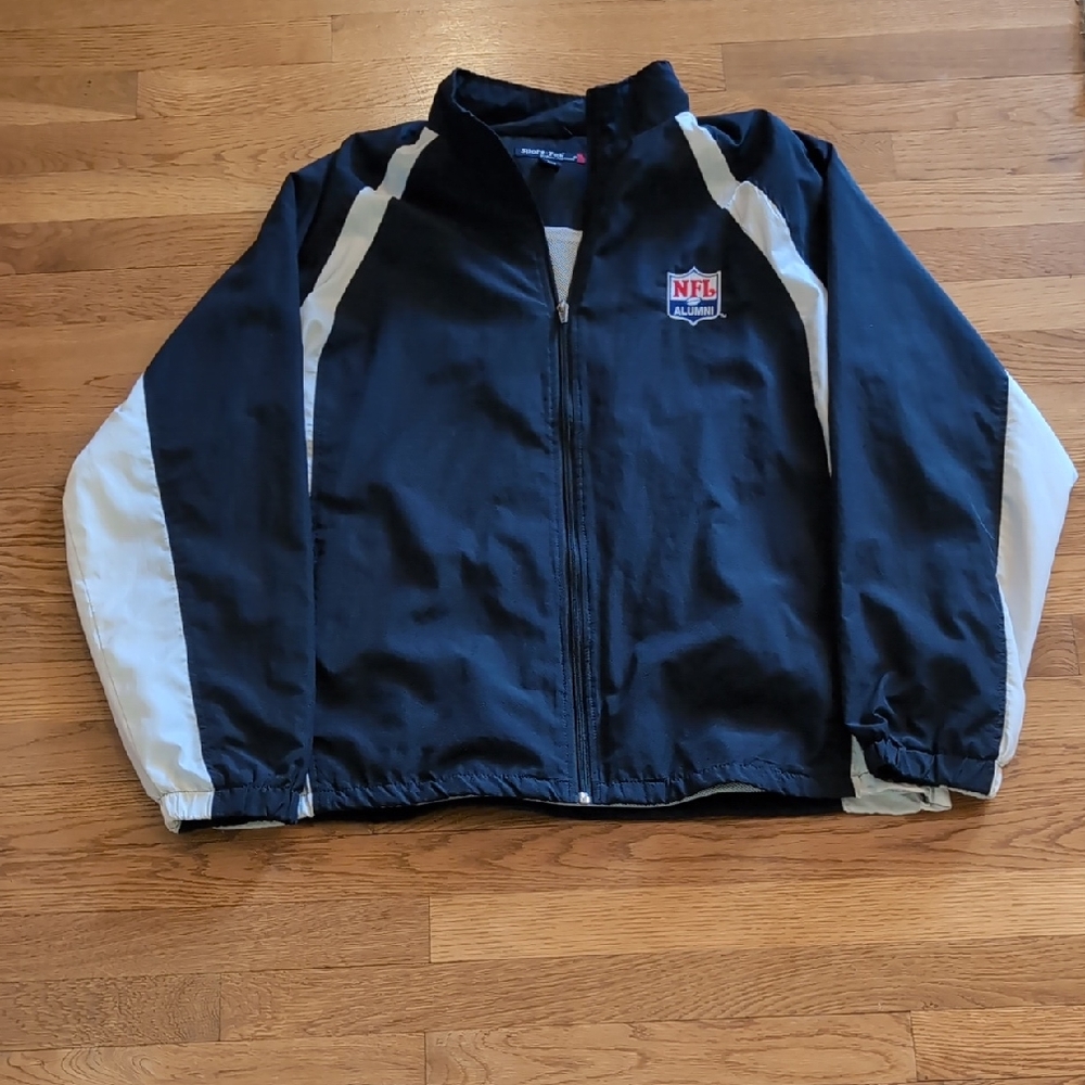 Sport-Tek Black and White Men's Jacket NFL